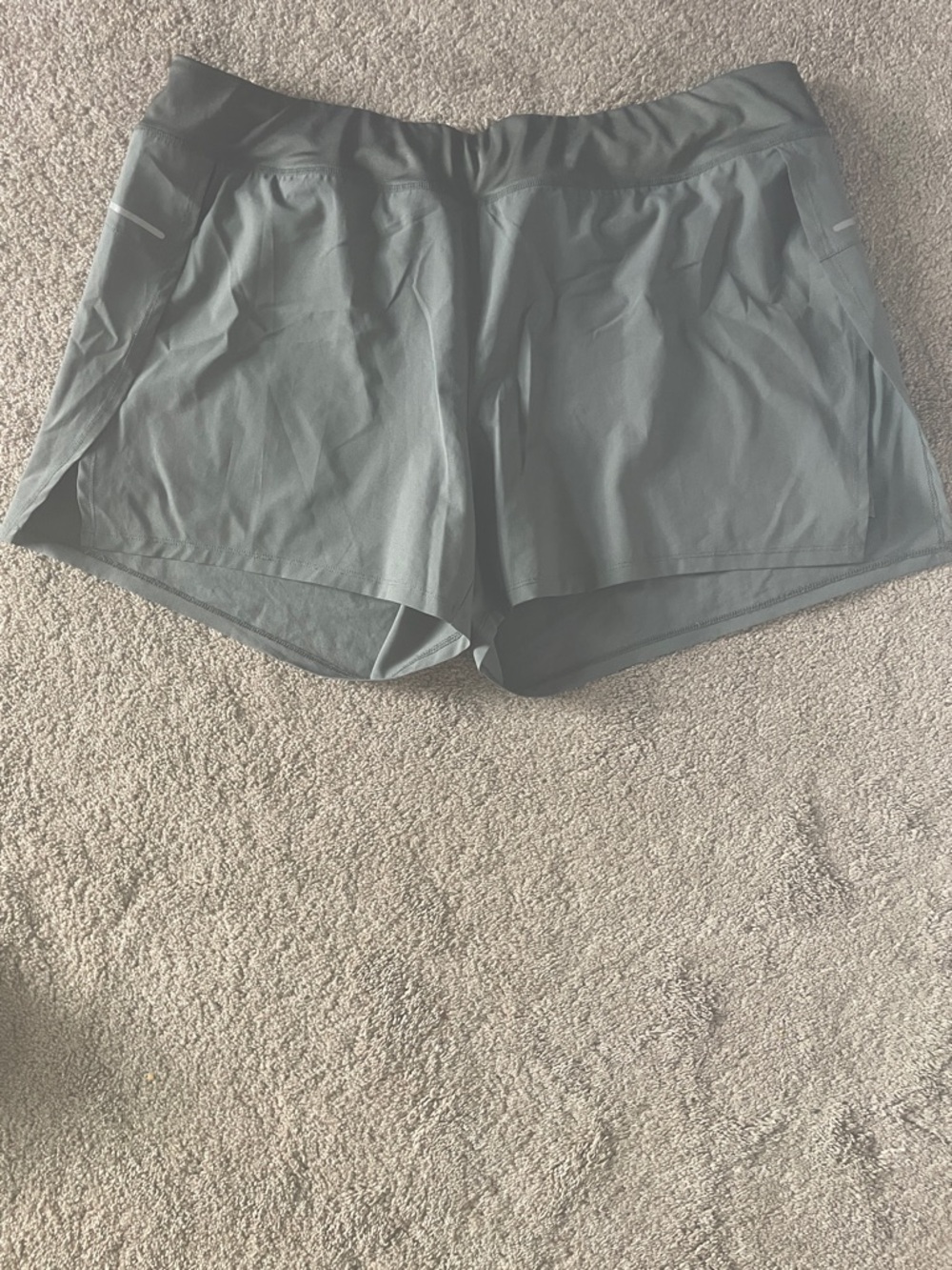Avia Women’s Athletic Shorts in dark green